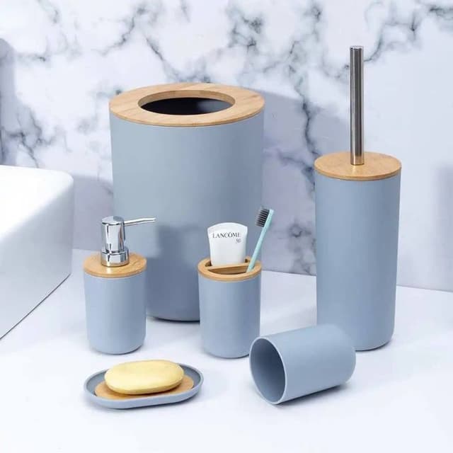 6-piece bathroom set